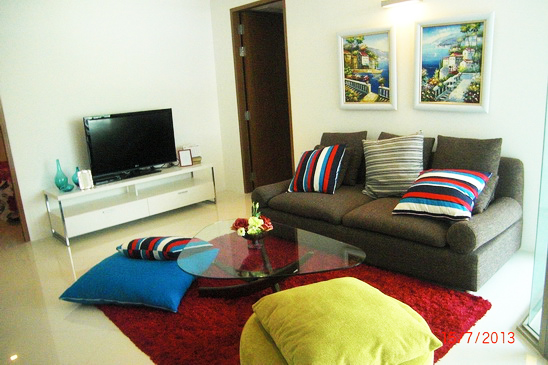 Wong Amat Beachfront 2 Bedrooms Condo for Rent