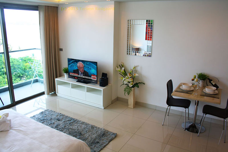 Sea View Condo for Rent in Wong Amat Beach, Pattaya