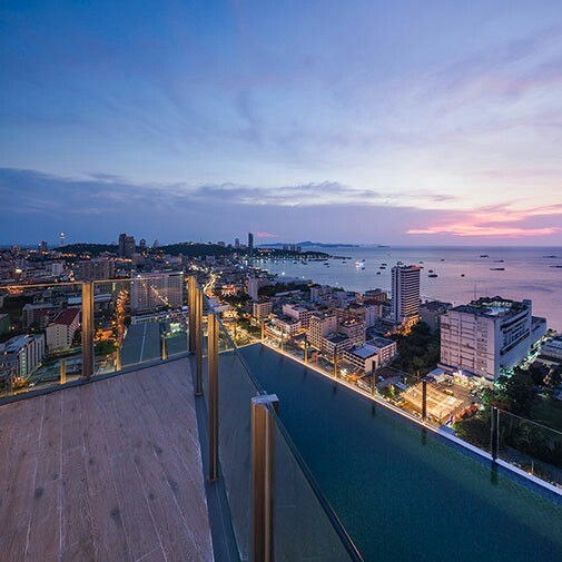 Sea View New Condo for Rent in Pattaya City