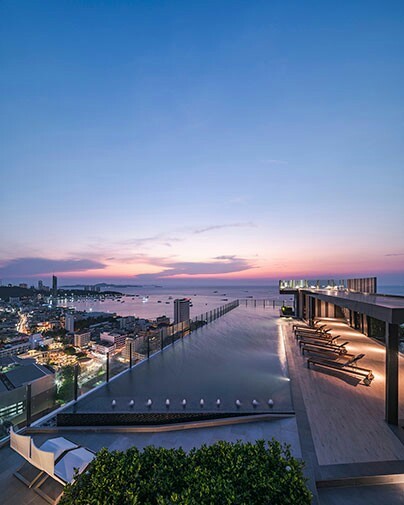 Sea View New Condo for Rent in Pattaya City