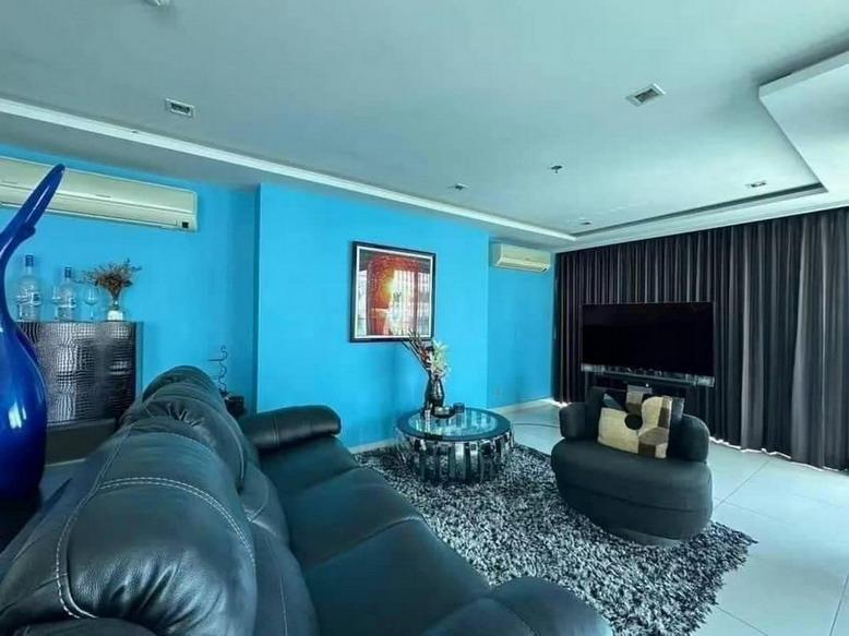 Sea View 3 Bedrooms Condo for rent in Wongamat Beach, Pattaya