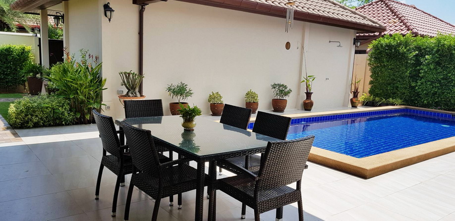 Bali Home Pool Villa for Sale in Huay Yai, Pattaya