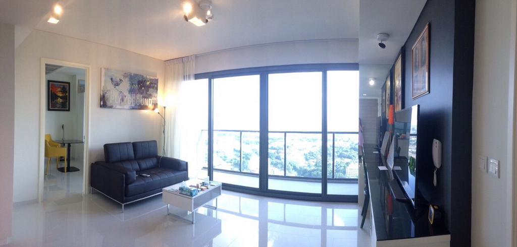 New 2 Bedrooms Condo For Rent in Wong Amat Beach Pattaya