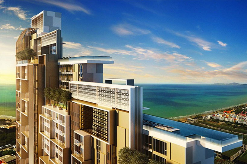 A luxury High-Rise Condominium Development Condo for Sale in Jomtien