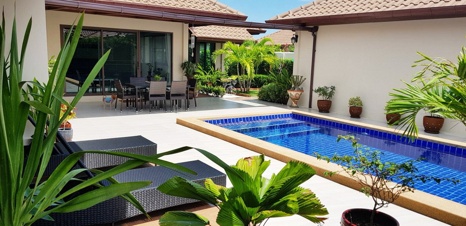 Bali Home Pool Villa for Sale in Huay Yai, Pattaya